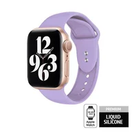 Akcesoria do smartwatchy - Crong Liquid - Pasek do Apple Watch 38/40/41 mm (fioletowy) - miniaturka - grafika 1