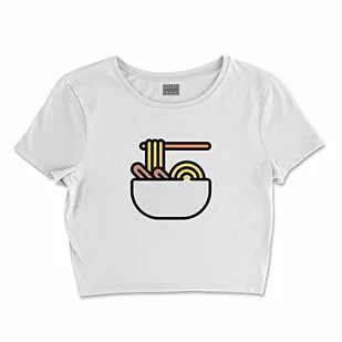 Bona Basics, Damski T-shirt basic, z nadrukiem cyfrowym, 100 bawełny, biały, swobodny, damski top, rozmiar: XL, biały, XL - Koszulki i topy damskie - miniaturka - grafika 1