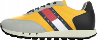 Tommy Hilfiger Buty Męskie Kanarkowo-szare r. 44 - Buty sportowe męskie - miniaturka - grafika 1