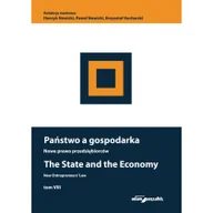Poradniki hobbystyczne - Wydawnictwo Adam Marszałek Państwo a gospodarka Nowe prawo przedsiębiorców Tom VIII - miniaturka - grafika 1