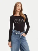 Body - Guess Body W5YP05 K68D2 Czarny Slim Fit - miniaturka - grafika 1
