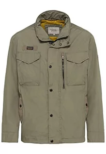 Koszulki męskie - camel active Męski 430680/1O61 Bluzka męska, khaki, 25, khaki - grafika 1