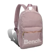 Plecaki - Bench fioletowy plecak nylonowy plecak miejski sklep damski 25x35x12 plecak damski D2ORI304V - miniaturka - grafika 1