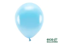 Pamiątka Chrztu Świętego - PartyDeco "Balony Eco 30cm metalizowane, jasny niebieski (1 op. / 100 szt.)" ECO30M-001J [13985399] - miniaturka - grafika 1