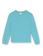 Bluzy dla dziewczynek - Mukua Avalon Kids Bluza dziecięca z okrągłym dekoltem; kolor turkusowy; rozmiar 5/6 - miniaturka - grafika 1