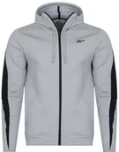 Bluzy męskie - REEBOK - BLUZA MĘSKA DreamBlend FZ Hoodie H49870-S - miniaturka - grafika 1