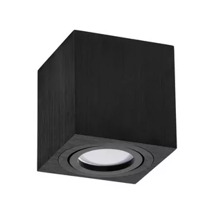 Kobi Oprawa oprawka led halogenowa ruchoma kwadratowa kolor czarny OH37 7694 7694 - Oprawy, klosze i abażury - miniaturka - grafika 1