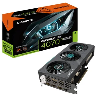 Gigabyte GeForce RTX 4070Ti SUPER EAGLE OC 16GB GV-N407TSEAGLE OC-16 - Karty graficzne - miniaturka - grafika 1