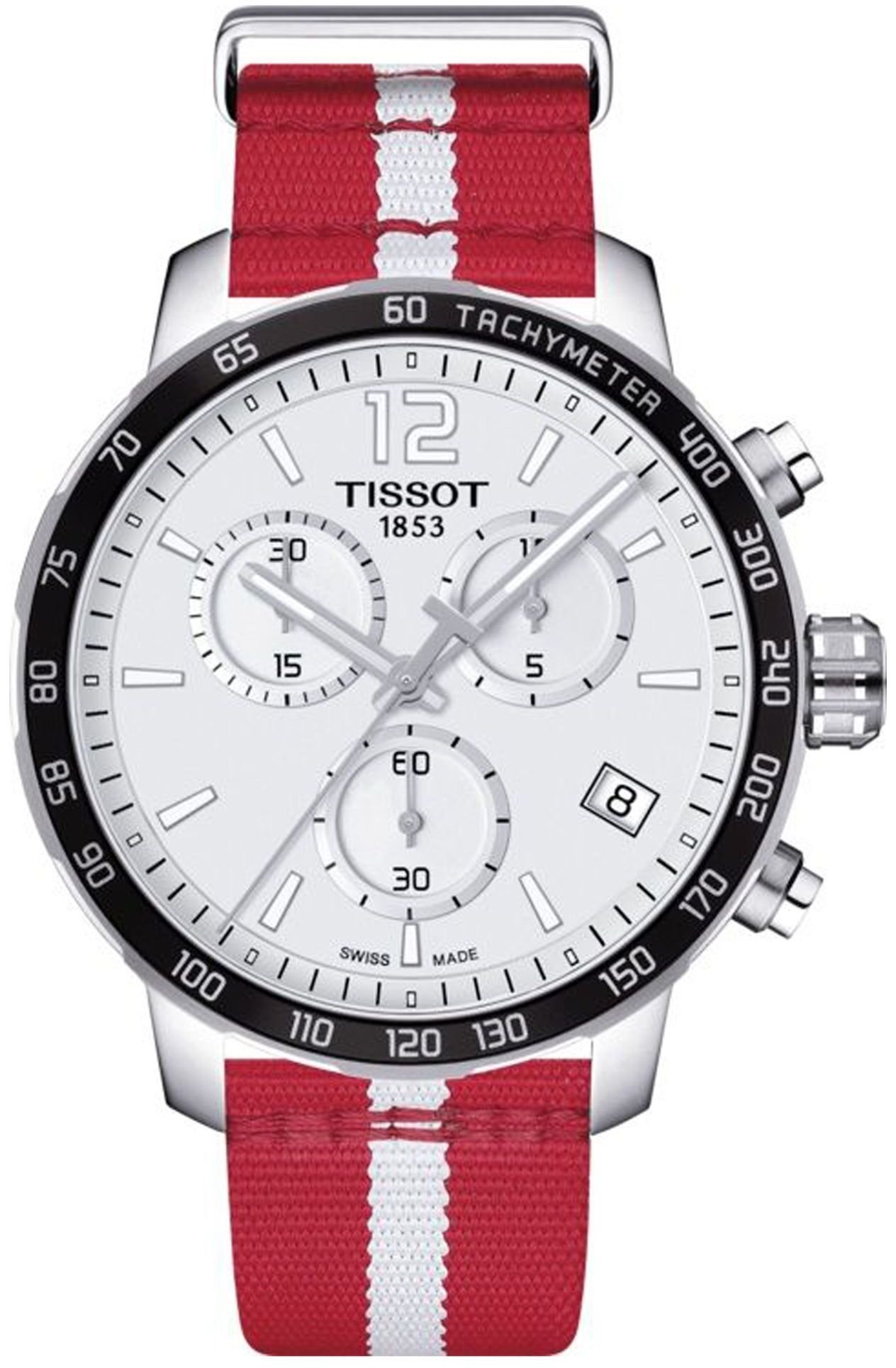 Zegarek Tissot Zegarek Męski Tissot T095.417.17.037.29 Srebrzysty 42 mm