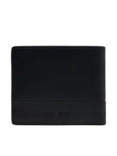 Tommy Hilfiger Duży Portfel Męski Th Corp Cc And Coin AM0AM13245 Czarny - Portfele - miniaturka - grafika 1