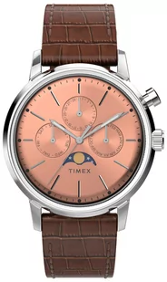 Zegarek Zegarek Timex TW2W51100 Marlin Quartz Moon Phase - Zegarki męskie - miniaturka - grafika 1