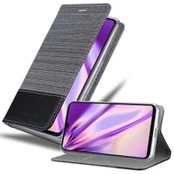 Etui i futerały do telefonów - Etui ochronne Cadorabo do Huawei P30 PRO w kolorze szarym etui na telefon komórkowy pokrowiec na książkę - miniaturka - grafika 1