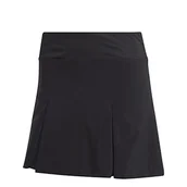 Spódnice - adidas Damska spódnica Club Pleatskirt, czarna, HS1459, 2XL - miniaturka - grafika 1