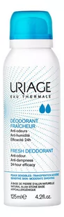 Uriage Hygine dezodorant w sprayu zapewniający 24-godzinną ochronę 125 ml - Dezodoranty i antyperspiranty dla kobiet - miniaturka - grafika 1