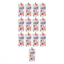 Owolovo Smoothie Pouch Jabłko-Jagoda-Brzoskwinia Zgrzewka 13 x 250 ml - Soki i napoje niegazowane - miniaturka - grafika 1