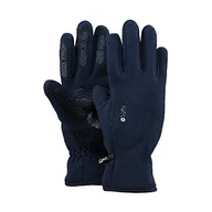 Rękawiczki - Barts Unisex dziecięce rękawiczki Fleece Glove Kids, niebieski (NAVY 0003)., (Producent rozmiar:2-3 Lata) - miniaturka - grafika 1
