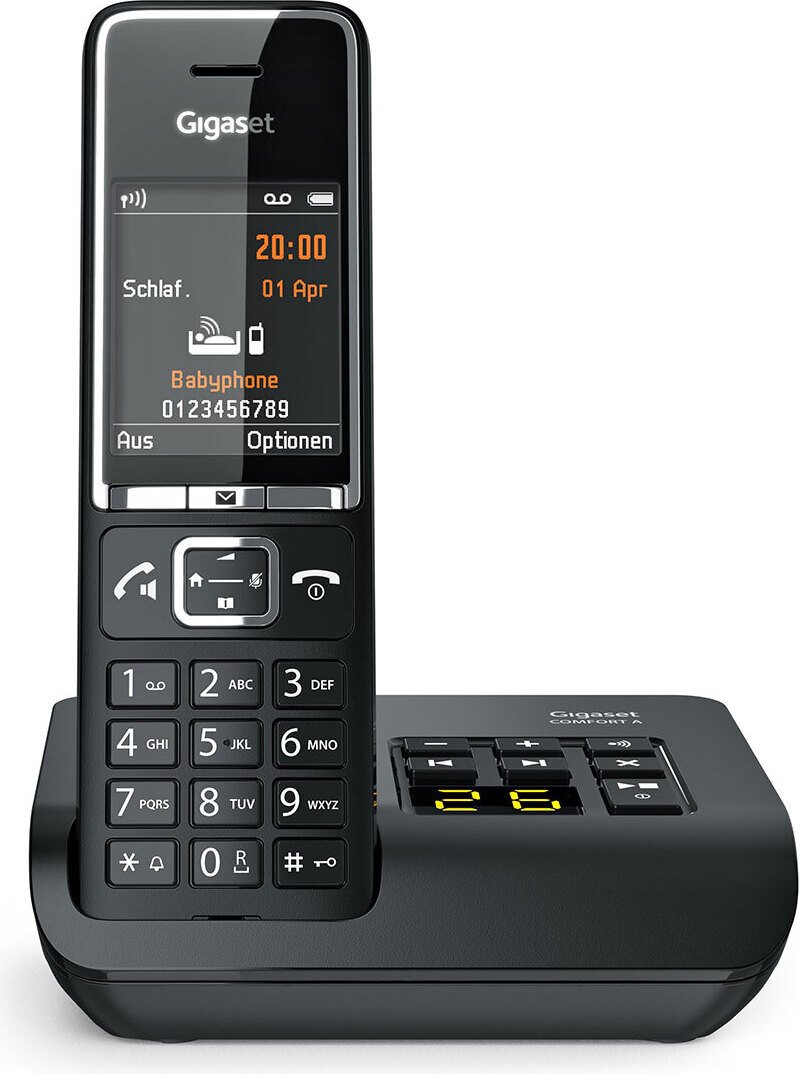 Gigaset Comfort 550A czarny/chrom