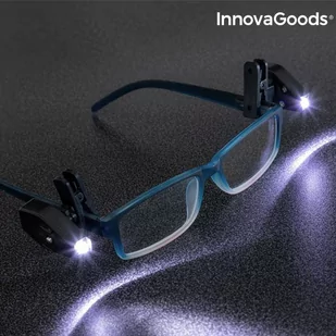 Klips LED do okularów 360º (2 szt) InnovaGoods - Akcesoria do okularów - miniaturka - grafika 1