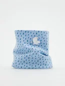 Apaszki i szaliki damskie - Reserved - Komin Muminki - niebieski - miniaturka - grafika 1