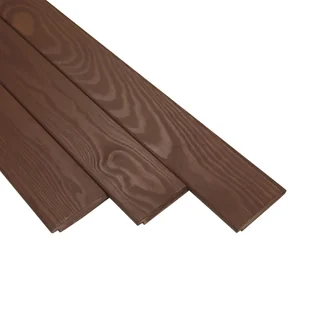 Deska frezowana 120x10cm 6 szt. drewniana brązowa Shutters - Ogrodzenia - miniaturka - grafika 1