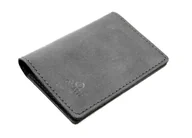 Portfele - SLIM WALLET, cienki portfel męski marki Orsatti, szary - miniaturka - grafika 1
