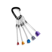 Sprzęt wspinaczkowy - Asymetryczne kości wspinaczkowe Black Diamond Offset Stopper Set 7-11 - miniaturka - grafika 1