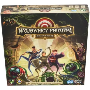 Lucrum Games Wojownicy podziemi: Druga edycja - Gry planszowe - miniaturka - grafika 1
