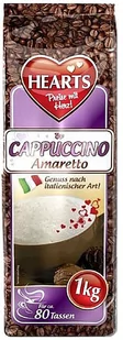 TSI Cappucino o smaku likieru amaretto HEARTS Cappuccino Amaretto, 1 kg - Cappuccino i kawy smakowe - miniaturka - grafika 1