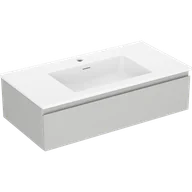 Szafki łazienkowe - Mexen Orio szafka łazienkowa 90 cm z umywalką Otis, 1 szuflada, szara mat/biała mat - 91A10-09023-1-BF62-W18M01 - miniaturka - grafika 1