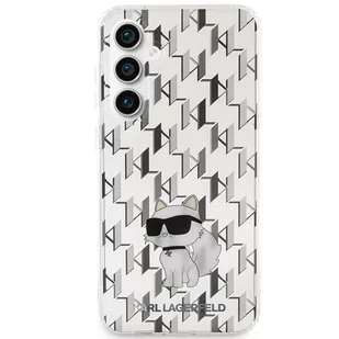Etui Karl Lagerfeld KLHCS23FEHNCMKLT Samsung Galaxy S23 FE hardcase Monogram Choupette transparent - Etui i futerały do telefonów - miniaturka - grafika 4