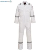 Odzież robocza - PORTWEST FR50 KOMBINEZON TRUDNOPALNY I ANTYSTATYCZNY 350G; BIAŁY - miniaturka - grafika 1