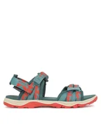 Buty dla chłopców - Jack Wolfskin Sandały 2 In 1 Sandal K 4046421 M Zielony - miniaturka - grafika 1