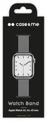 Akcesoria do smartwatchy - SBS rem til Apple Watch®. 42/44/45 mm. Sølv - miniaturka - grafika 1