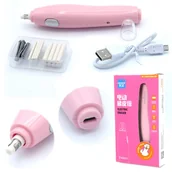 Temperówki - Gumka elektryczna akumulator USB +16wkładów TENWIN - miniaturka - grafika 1