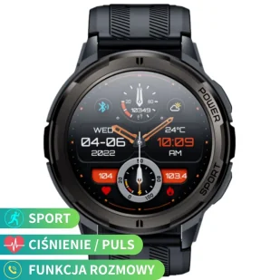 Rubicon RNCF26 Czarny - Smartwatch - miniaturka - grafika 1