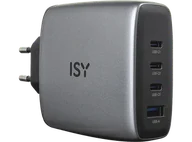 Zasilacze do laptopów - Ładowarka sieciowa ISY IAC-5140-GY 140W Szary - miniaturka - grafika 1