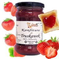 Konfitury, marmolady, powidła - Konfitura z Truskawek 370g – Naturalna, Ręcznie Robiona, Smak Lata - miniaturka - grafika 1