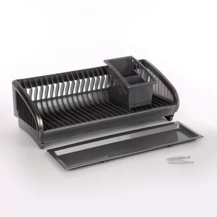 Altom SUSZARKA DO NACZYŃ Z OCIEKACZEM SREBRNA 47,5X22X20CM 5900119511914 - Suszarki do naczyń - miniaturka - grafika 1