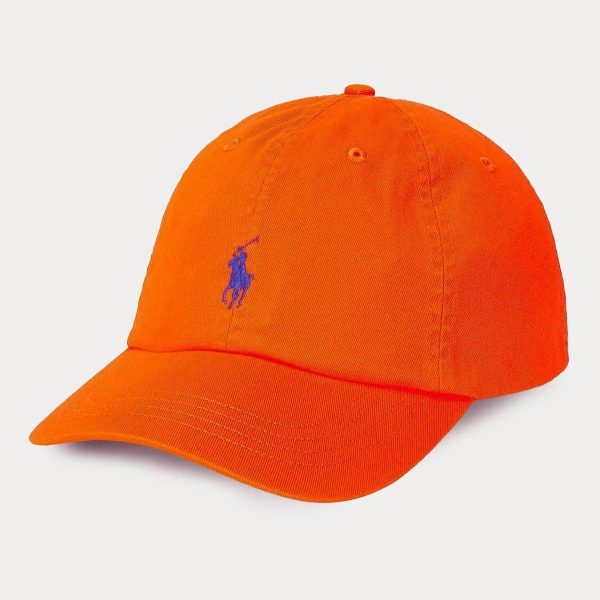 POLO RALPH LAUREN CZAPKA Z DASZKIEM CLS SPRT CAP POMARAŃCZOWA