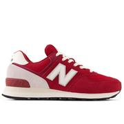 Buty sportowe męskie - Buty New Balance U574WQ2 - czerwone - miniaturka - grafika 1