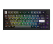 Klawiatury - Akko Black & Silver 5075B Plus - V3 Cream Blue Pro - miniaturka - grafika 1