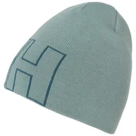 Czapki dla dzieci - Dziecięca Czapka zimowa HELLY HANSEN K OUTLINE BEANIE 67162_489 – Zielony - miniaturka - grafika 1