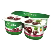 Kefiry, jogurty, maślanki - Activia Jogurt wiśnia 480 g (4 x 120 g) - miniaturka - grafika 1