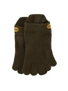 Skarpetki męskie - Vibram Fivefingers Skarpety Niskie Unisex Athletic No Show S18N01 Zielony - grafika 1