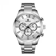 Zegarki męskie - Zegarek Męski Perfect Chronograf CH01M-01 + Box - miniaturka - grafika 1