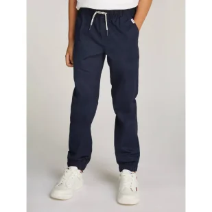 Tommy Hilfiger Spodnie jogger | Regular Fit - Spodnie i spodenki dla chłopców - miniaturka - grafika 1