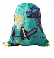 Torby szkolne - Minecraft Worek szkolny na ramię na buty strój - miniaturka - grafika 1