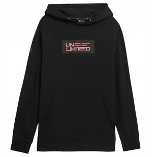 4F Bluza Męska Z Kapturem Sportowa Tswsm549 L - Bluzy męskie - miniaturka - grafika 1