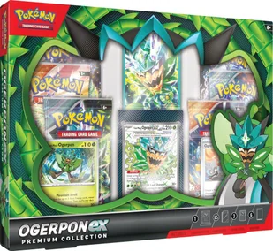 Pokémon TCG Ogerpon Premium Box - Czasopisma - miniaturka - grafika 1