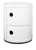 Szafki do salonu - Kartell Element Modułowy Componibili weiss - miniaturka - grafika 1